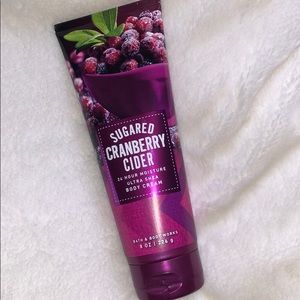 BBW “sugared cranberry cider”